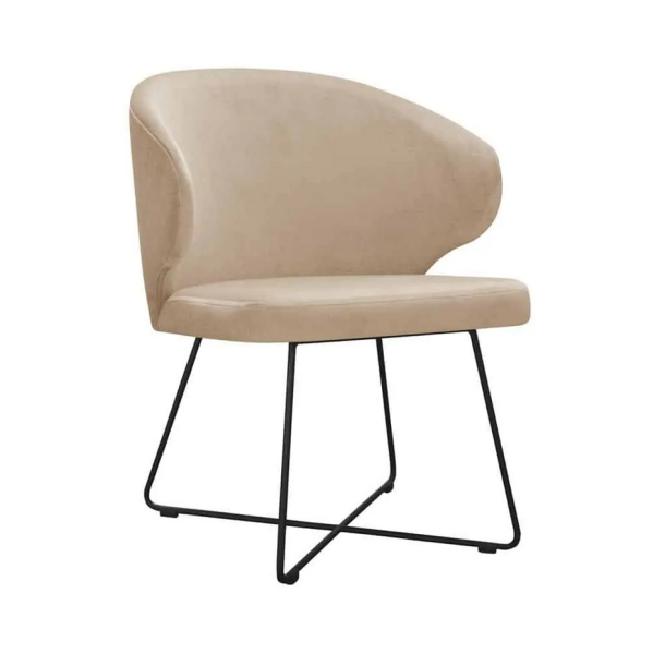 Stuhl ACTON CROSS beige - www.artigo.at